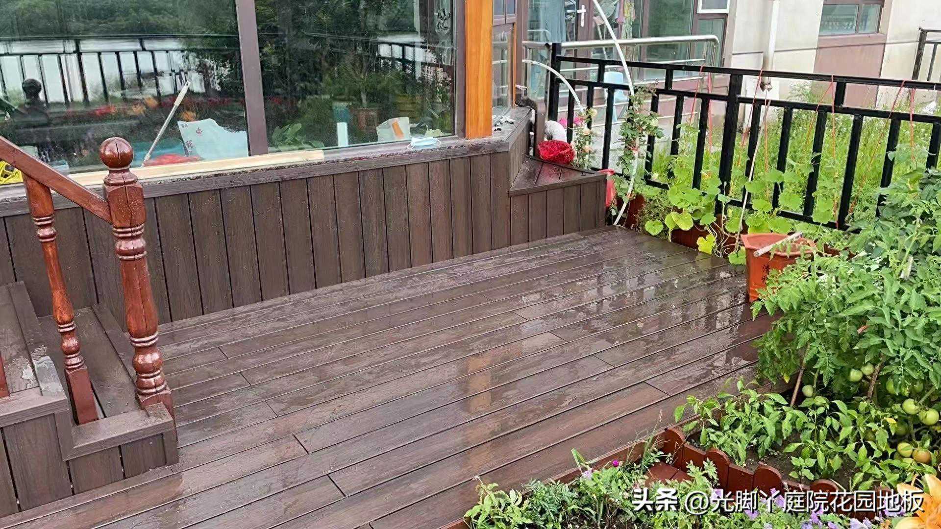 防腐木、木塑地板、石材在户外铺设的优缺点