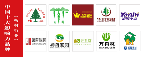 2017年度中国板材十大影响力品牌排行榜揭晓，君王板材入选